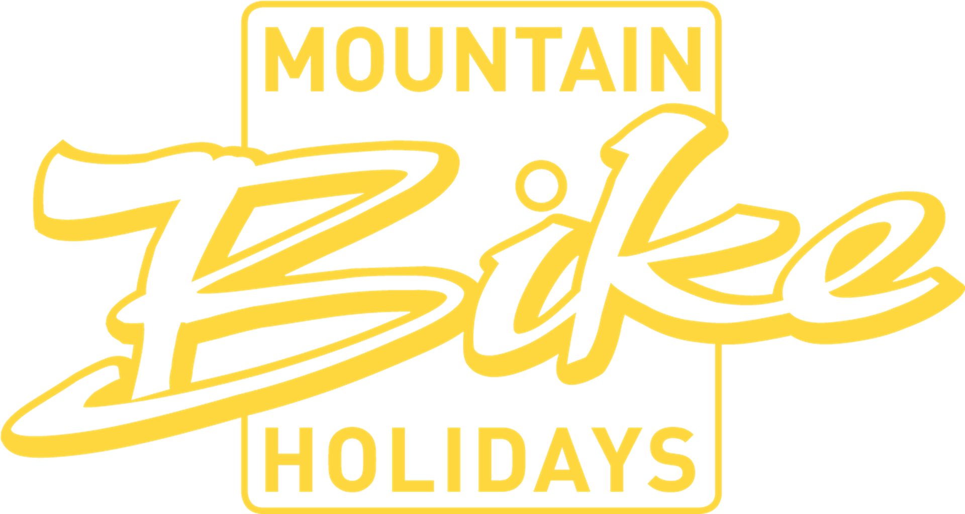 Logo Mountainbike Holidays gelb